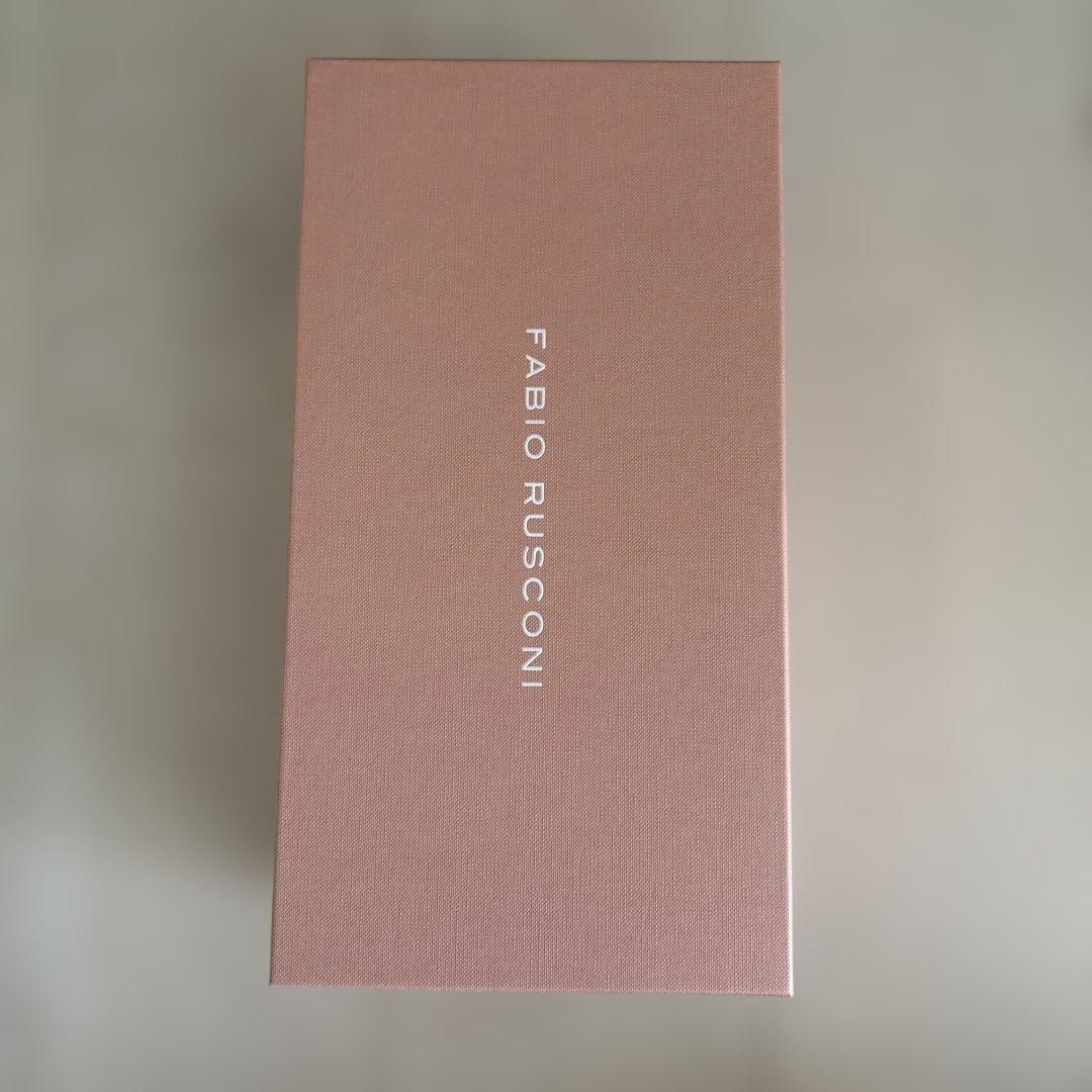 FABIO RUSCONI ブラック フラットシューズ