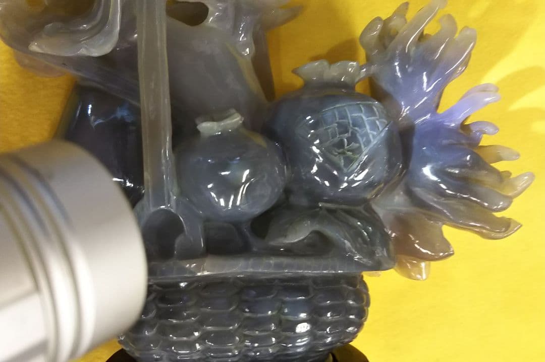 翡翠/翡翠置物/ラベンダー翡翠