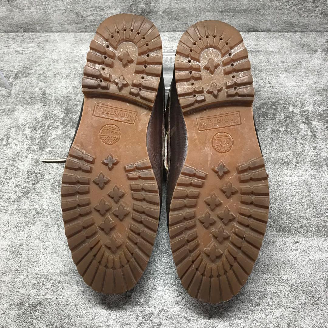 美品　ティンバーランド 3EYE デッキシューズ 30003 25cm 茶