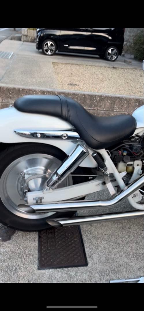 マグナ250 ステンレス スラッシュカットマフラー