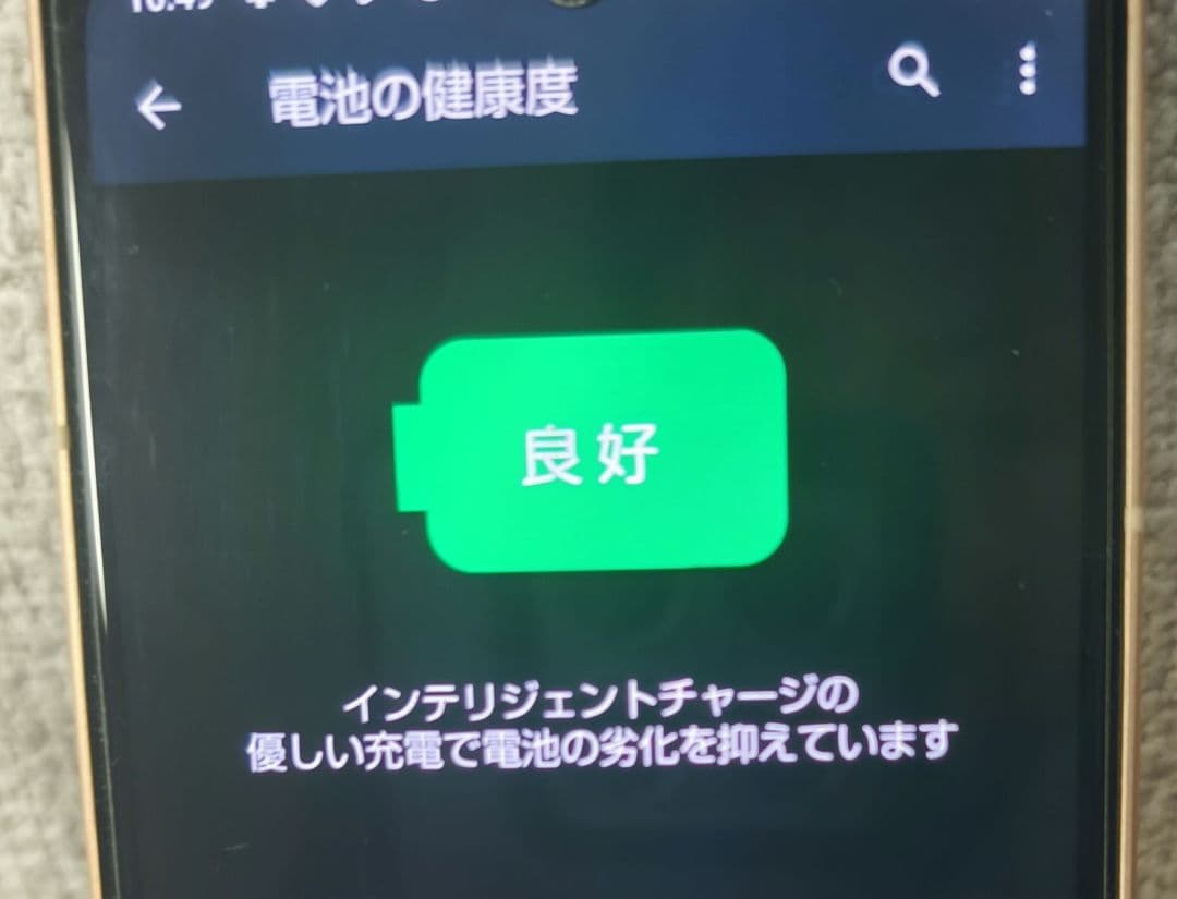 ☆中古美品☆　AQUOS sense6　SH-M19　ライトカッパー