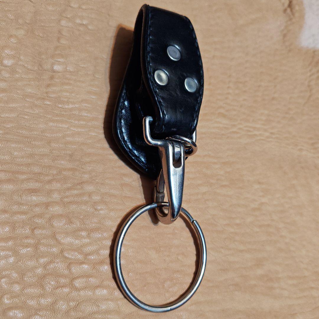 入手困難　ビッグツイン　ベルトループキーホルダー　シルバー