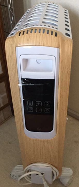 オイルヒーター 美品 試用期間少