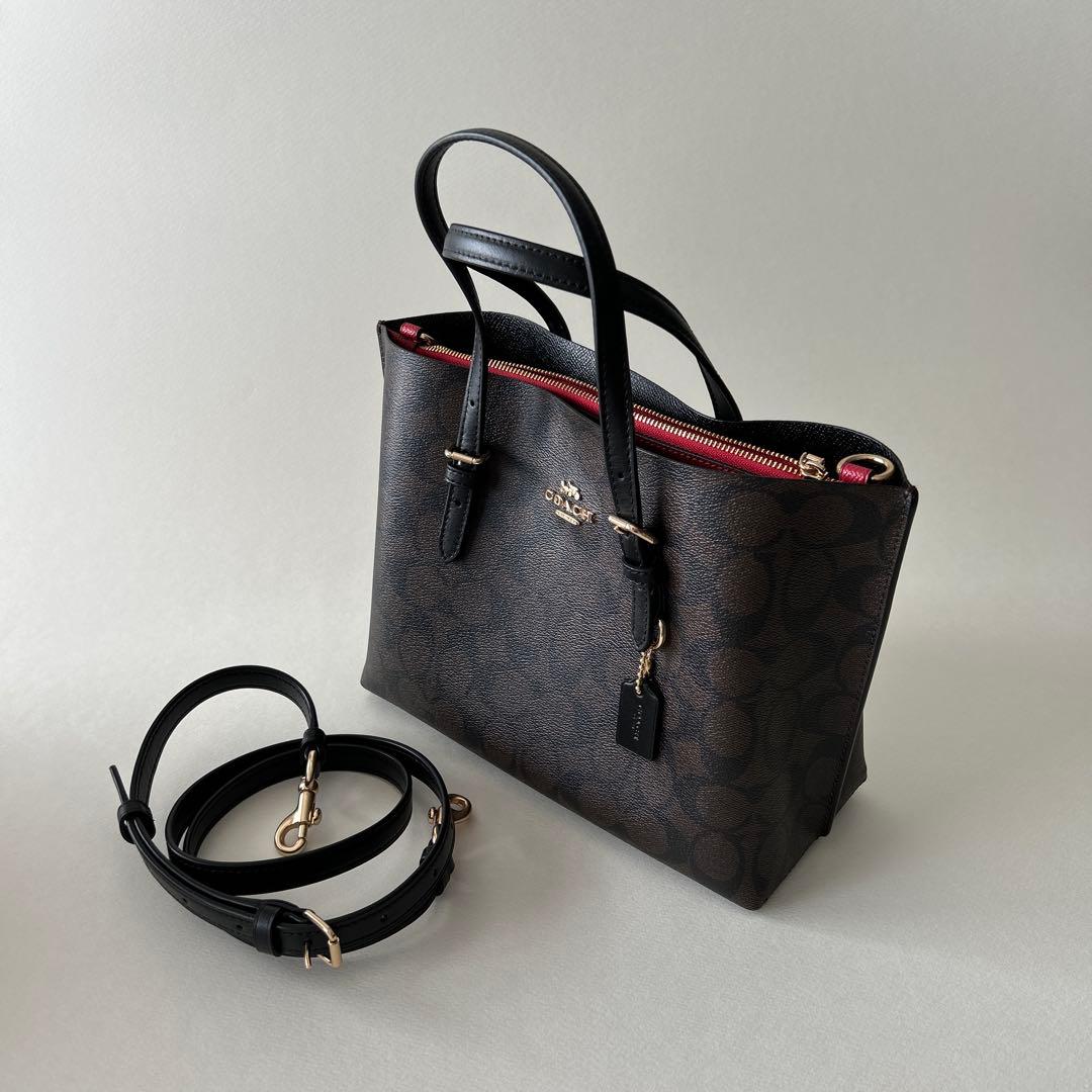 COACH ダークブラウン バッグ