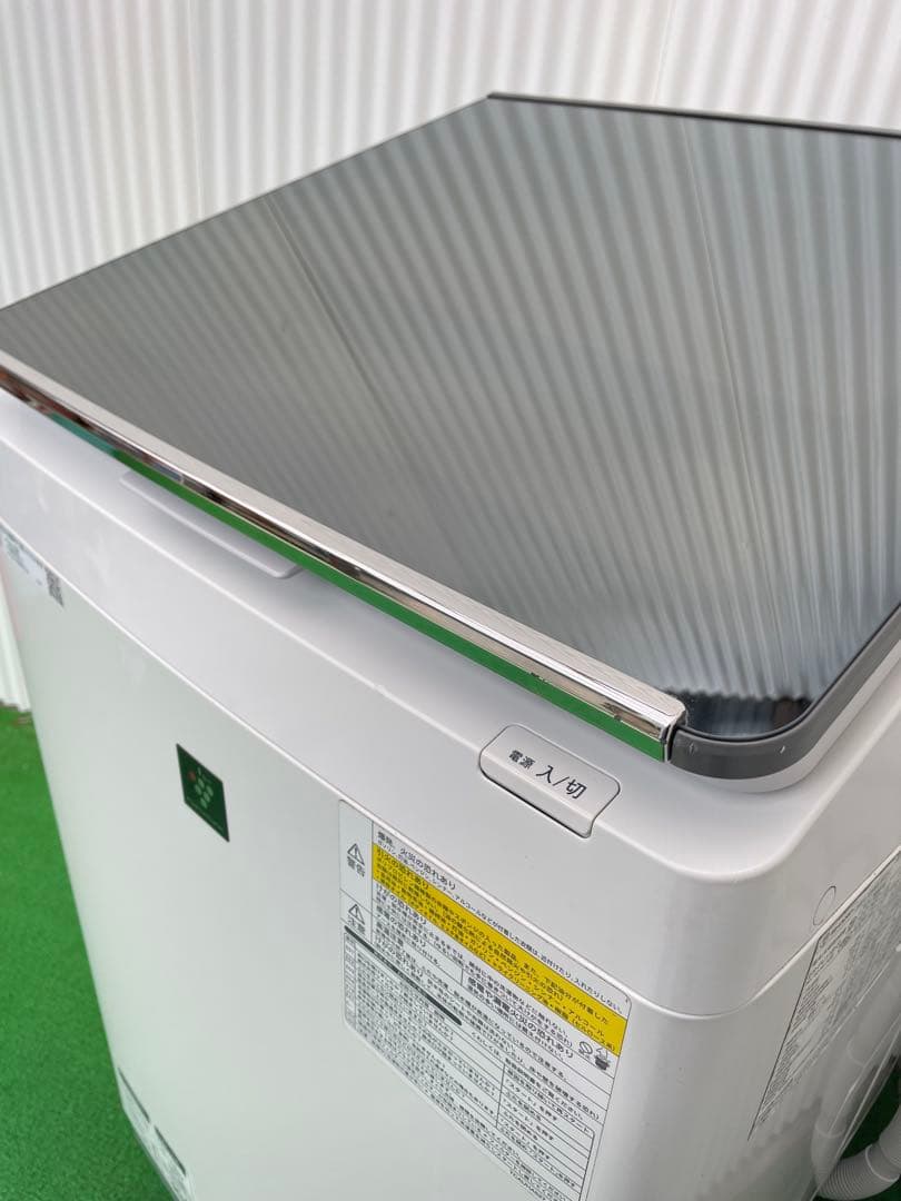 865シャープ 11kg洗濯乾燥機 熱乾燥 タッチパネル 超音波ウォッシャー搭載