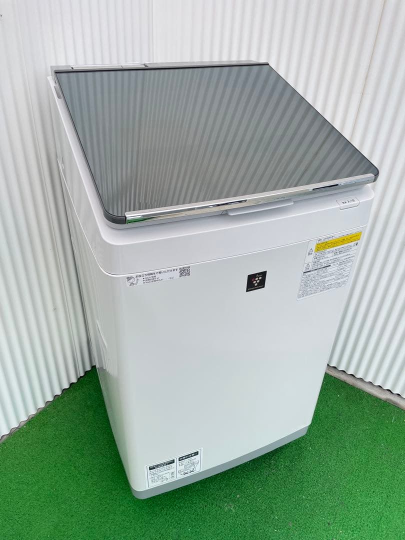 865シャープ 11kg洗濯乾燥機 熱乾燥 タッチパネル 超音波ウォッシャー搭載