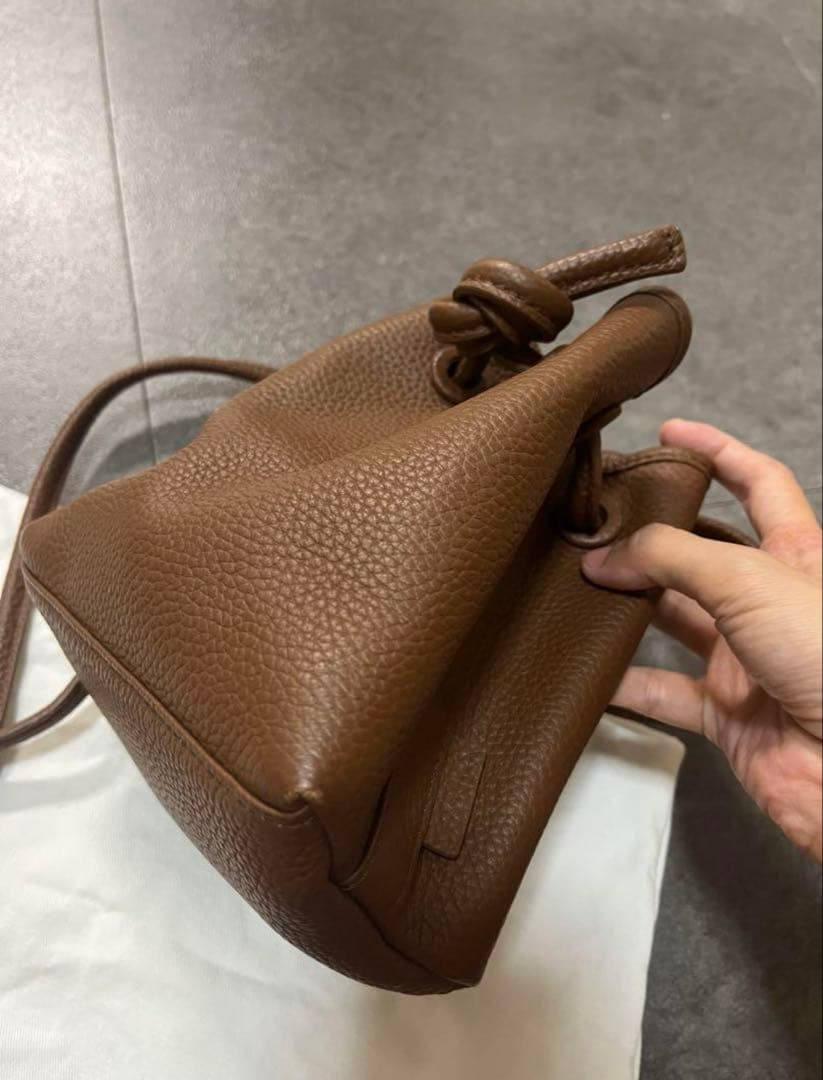 VASIC ブラウンレザー スモールスモール　保存袋付き