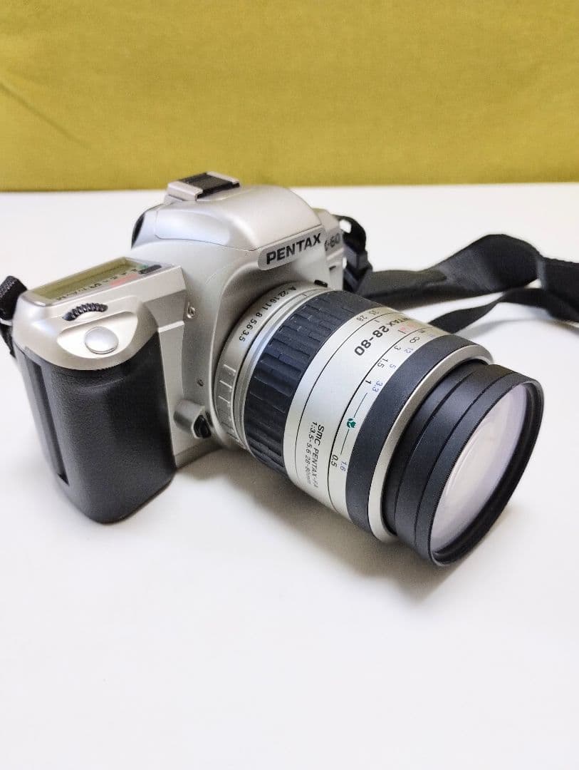 PENTAX MZ-60　SMCレンズ　カメラケース　スタンド付き