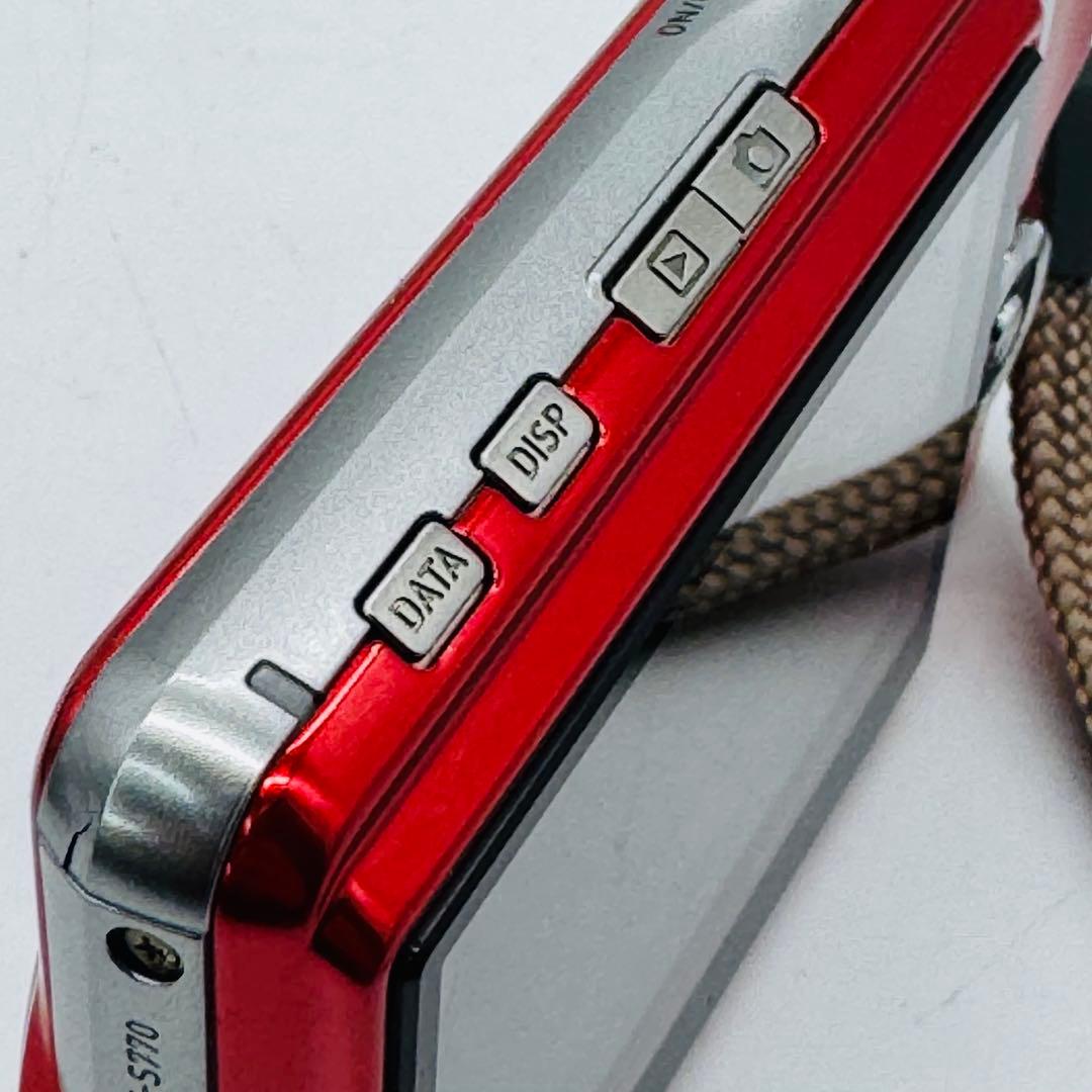 【美品】CASIO EXILIM EX-S770 レッド★希少色・動作確認済み