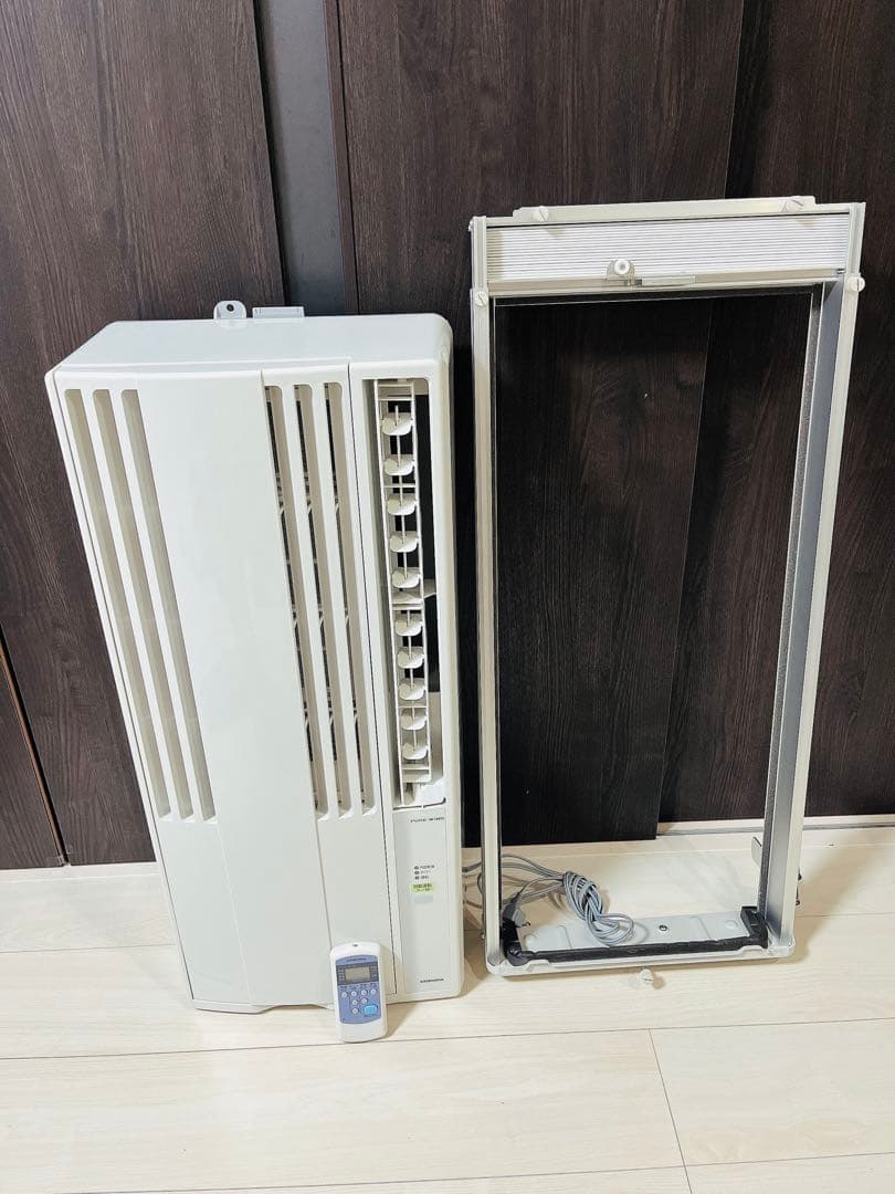 [極美品✨高年式]CORONA 窓用エアコン(21年製)冷暖房機能付き