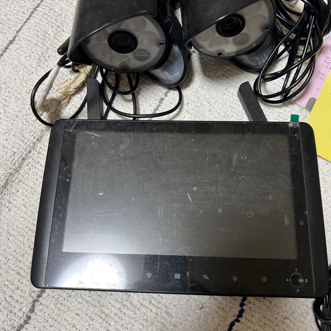 SSK防犯カメラ2台＆タブレットセット