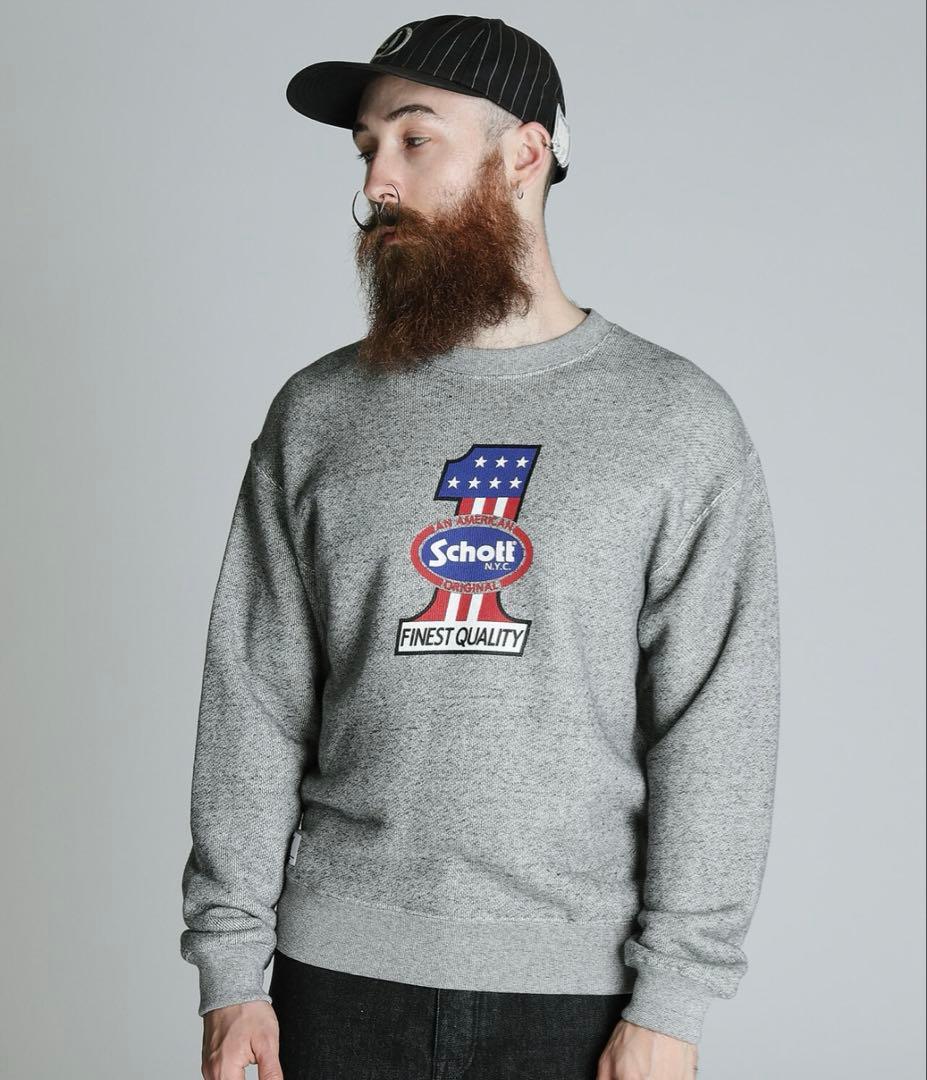 さ*か様 【完売品】Schott ショット トレーナー　Lサイズ