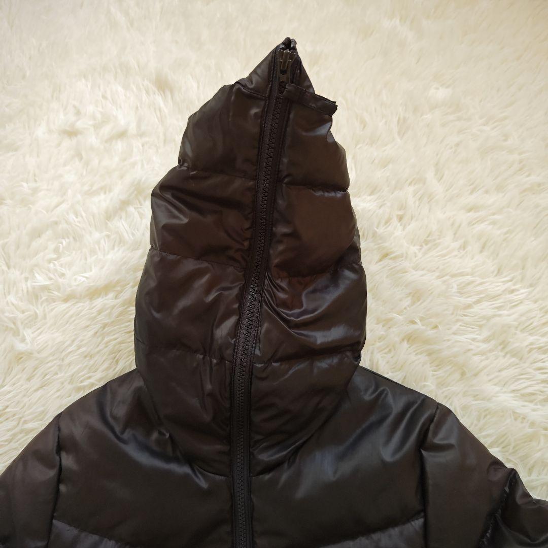 良品　アディダス　ロング ダウンコート　ベンチコート　Lサイズ　ブラック