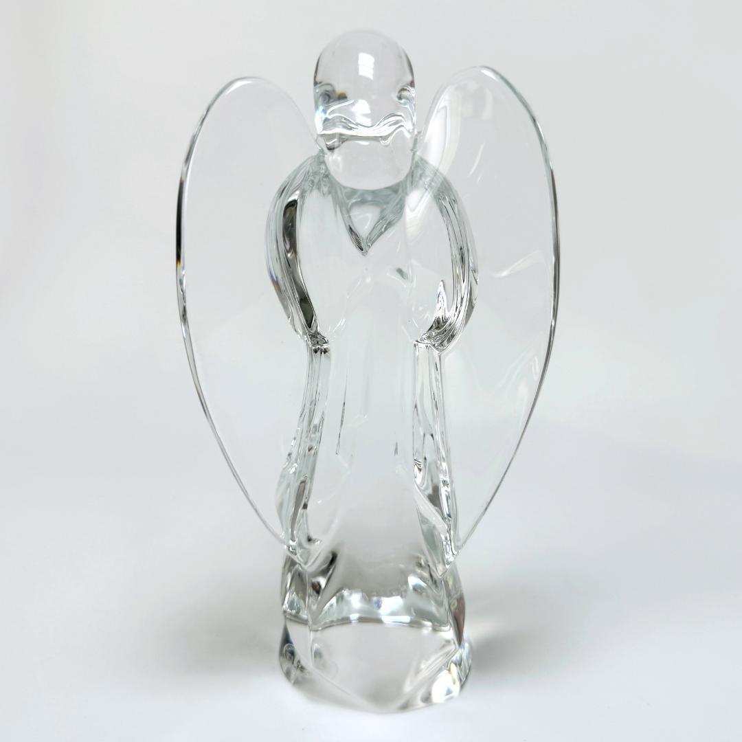 【バカラ】エンジェル 祈り 置物 インテリア★美品★幸運/開運2