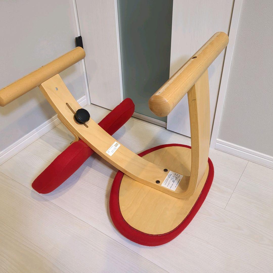 バランスラボ バランスチェア バランスイージー レッド 良品