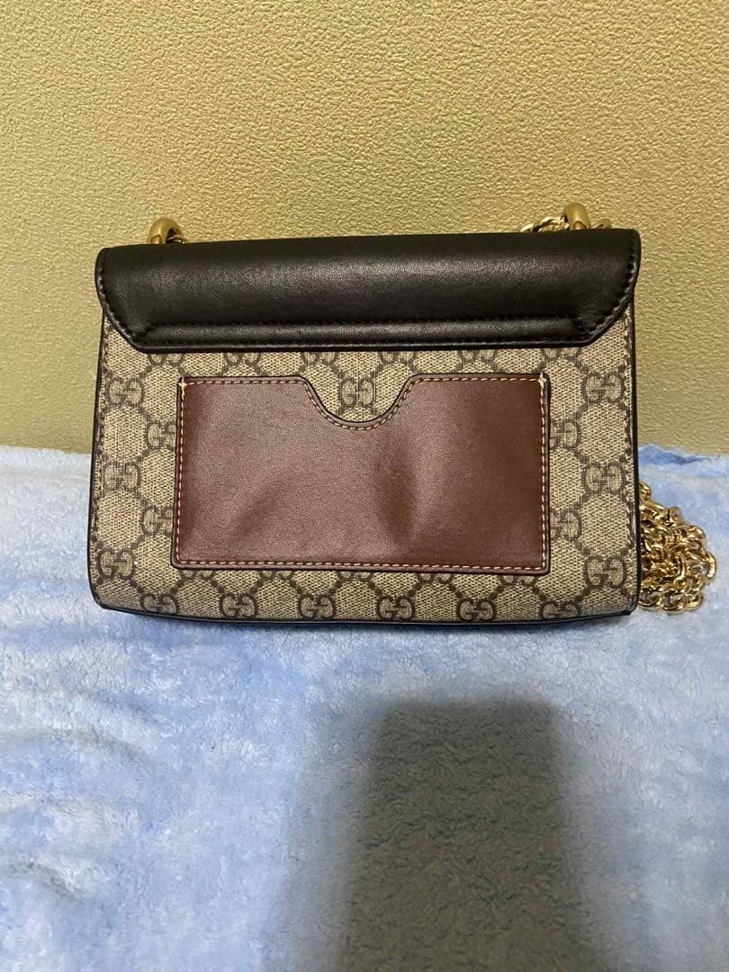 GUCCI ショルダーバッグ ブラウン/ベージュ