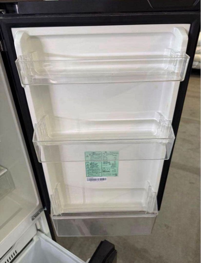 【高年式】2021年式 162L Hisense 冷蔵庫 AT-RF160-BK