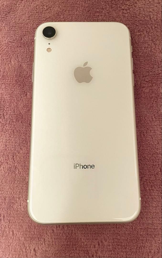 お*り様 iPhoneXR 64GB ホワイト　SIMフリー