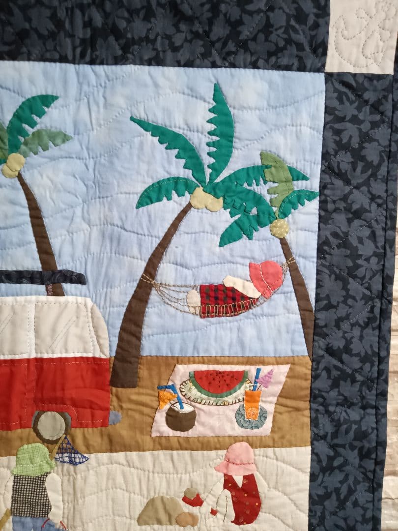 パッチワークタペストリー