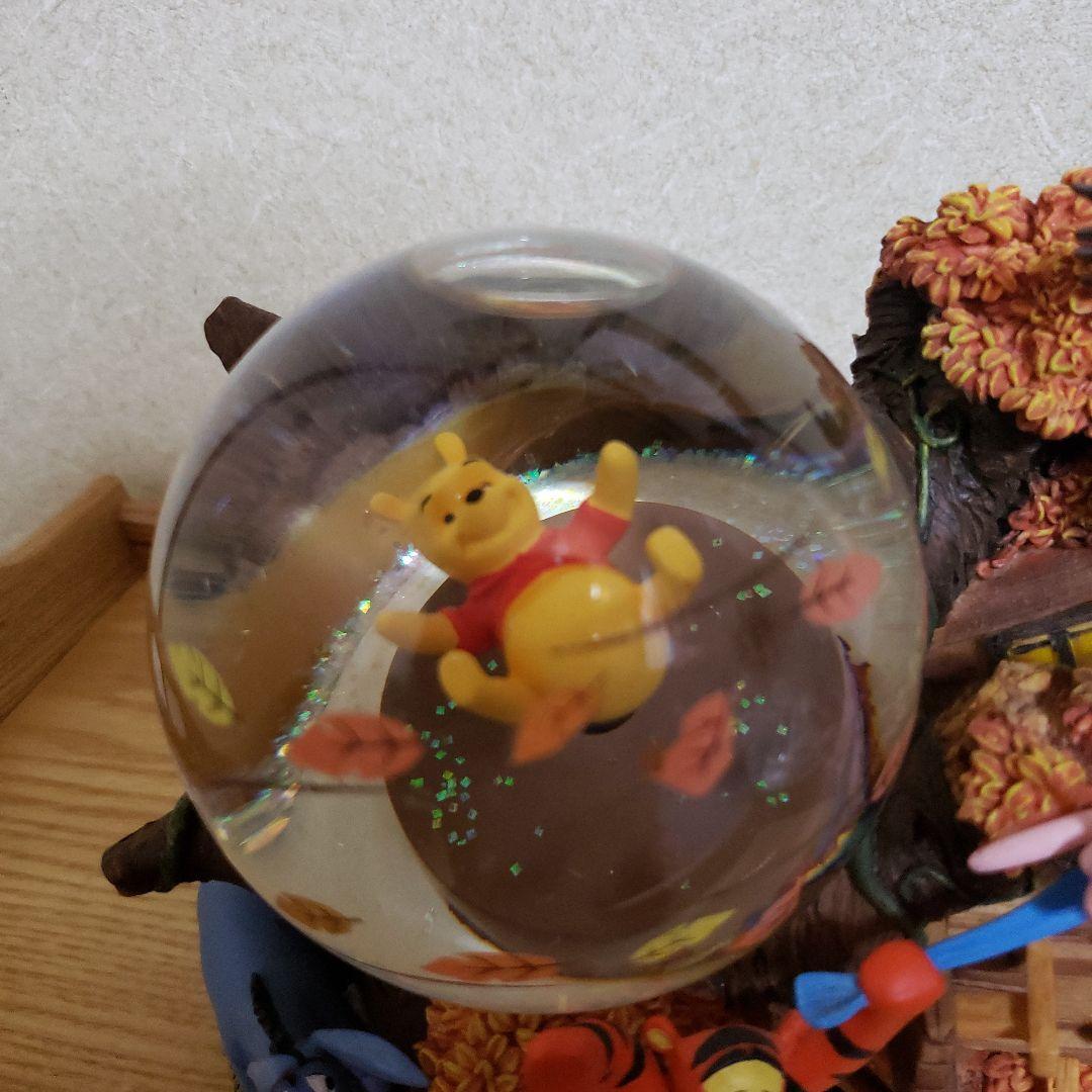 くまのプーさん&フレンズ　スノードーム　フィギュア　オルゴール　[レア]