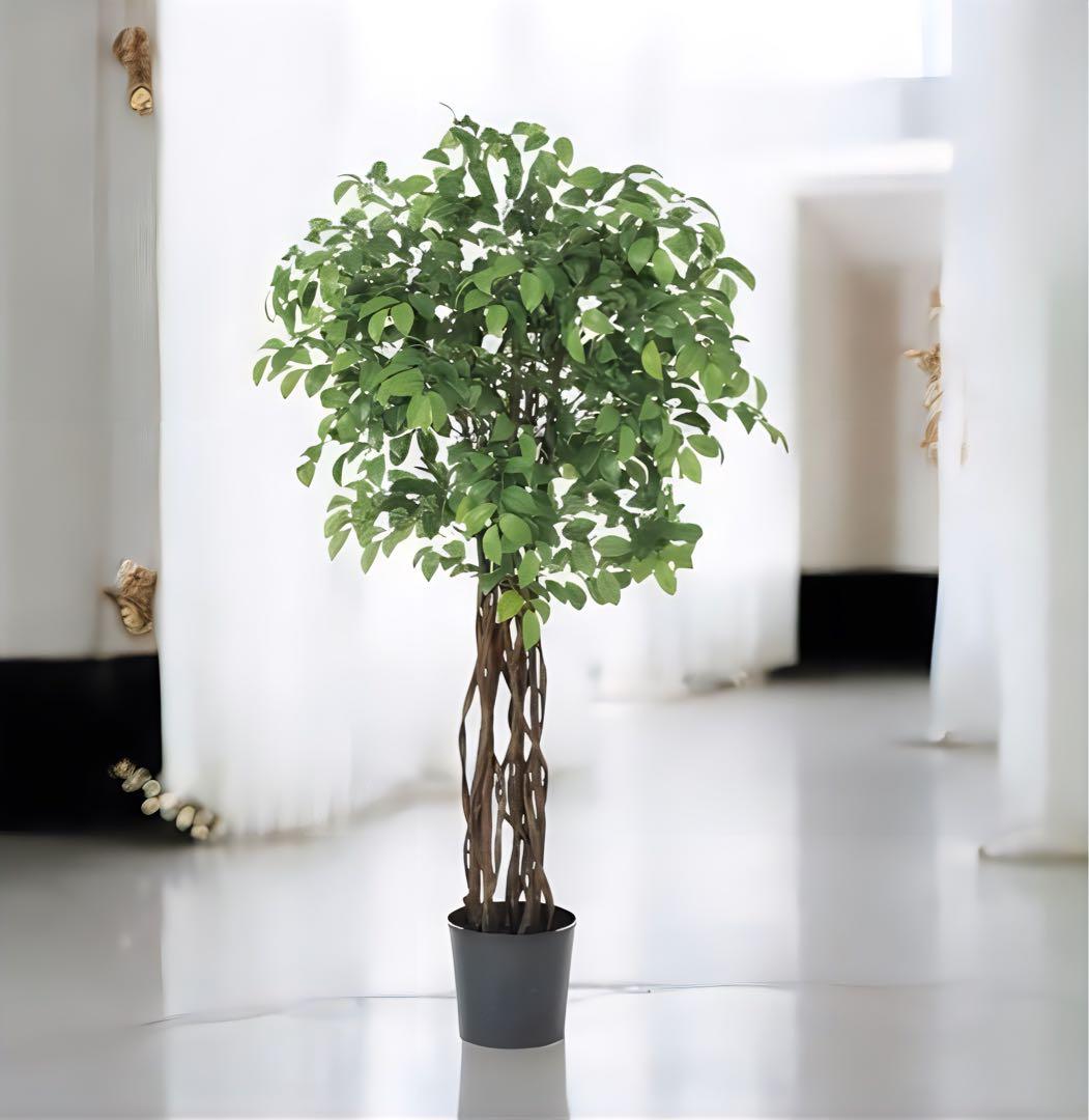 光触媒　人工観葉植物　ウォールグリーン　フェイクグリーン　サカキタワー158
