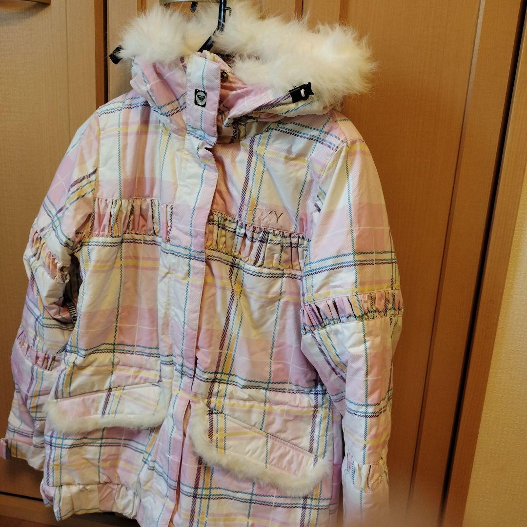 ROXY　スキーウエア　スノーボードウェア　キッズ　雪遊び　セット　ピンク