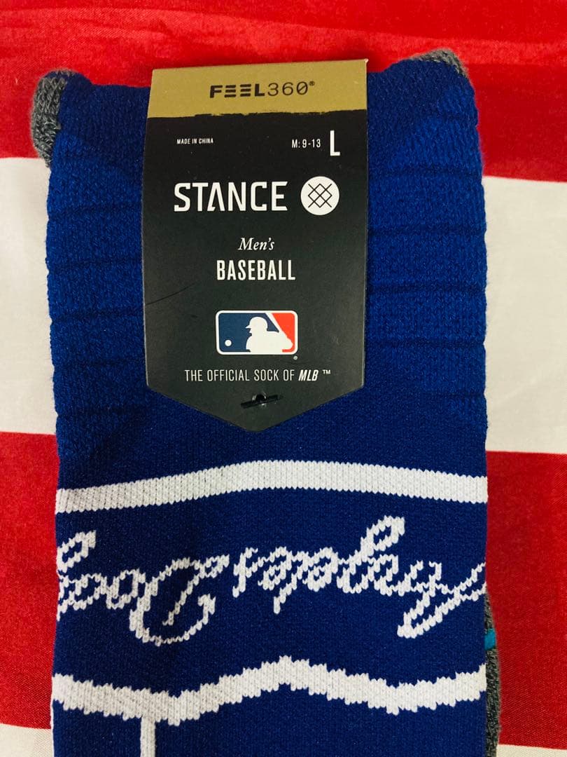 ドジャース　日本未発売　膝迄野球用Stanceソックス　ムーキー　ベッツ