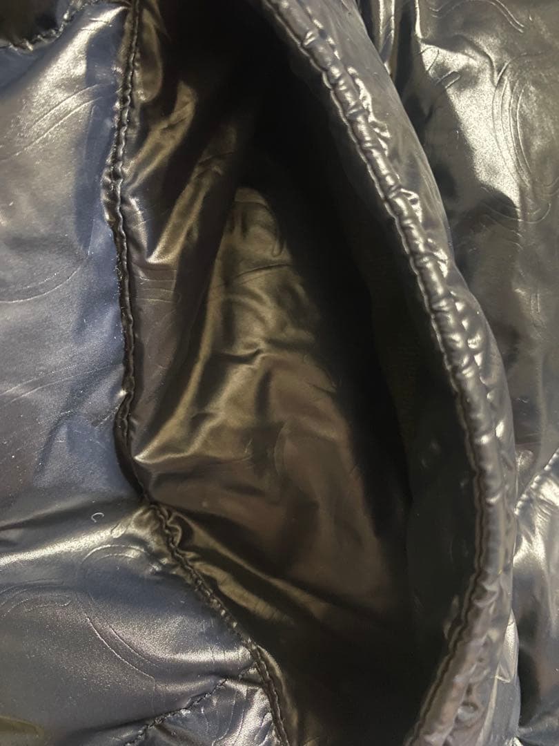 A BATHING APE ブラックダウンベスト