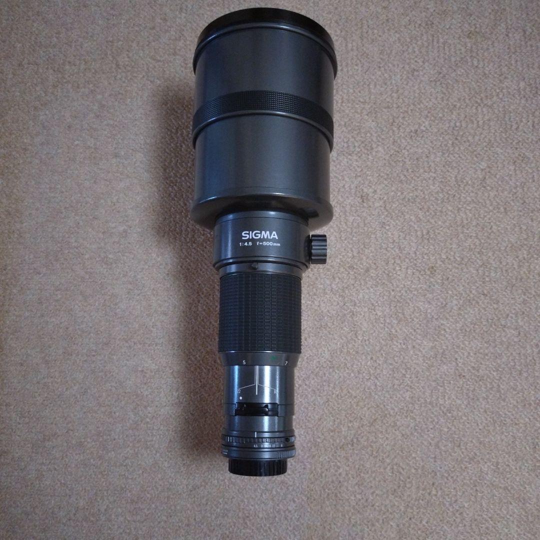 SIGMA APO 500mm F4.5 キャノンFDマウント