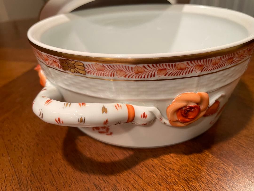 ヘレンド　アポニーオレンジ　スープチューリン　レモン