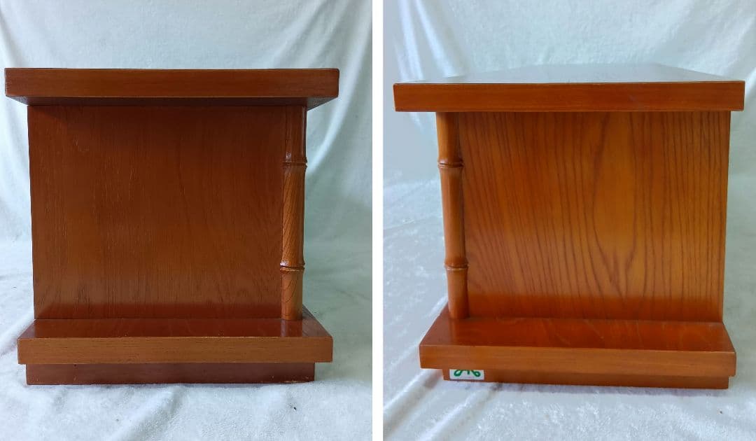 アケボノ　ビンテージ木製家具　ローボード 飾り棚 茶棚　置床　テレビ台　レトロ