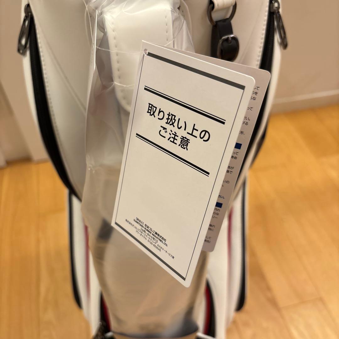 【未使用】SRIXON キャディバッグ 10.0型 GGC-S205 ホワイト