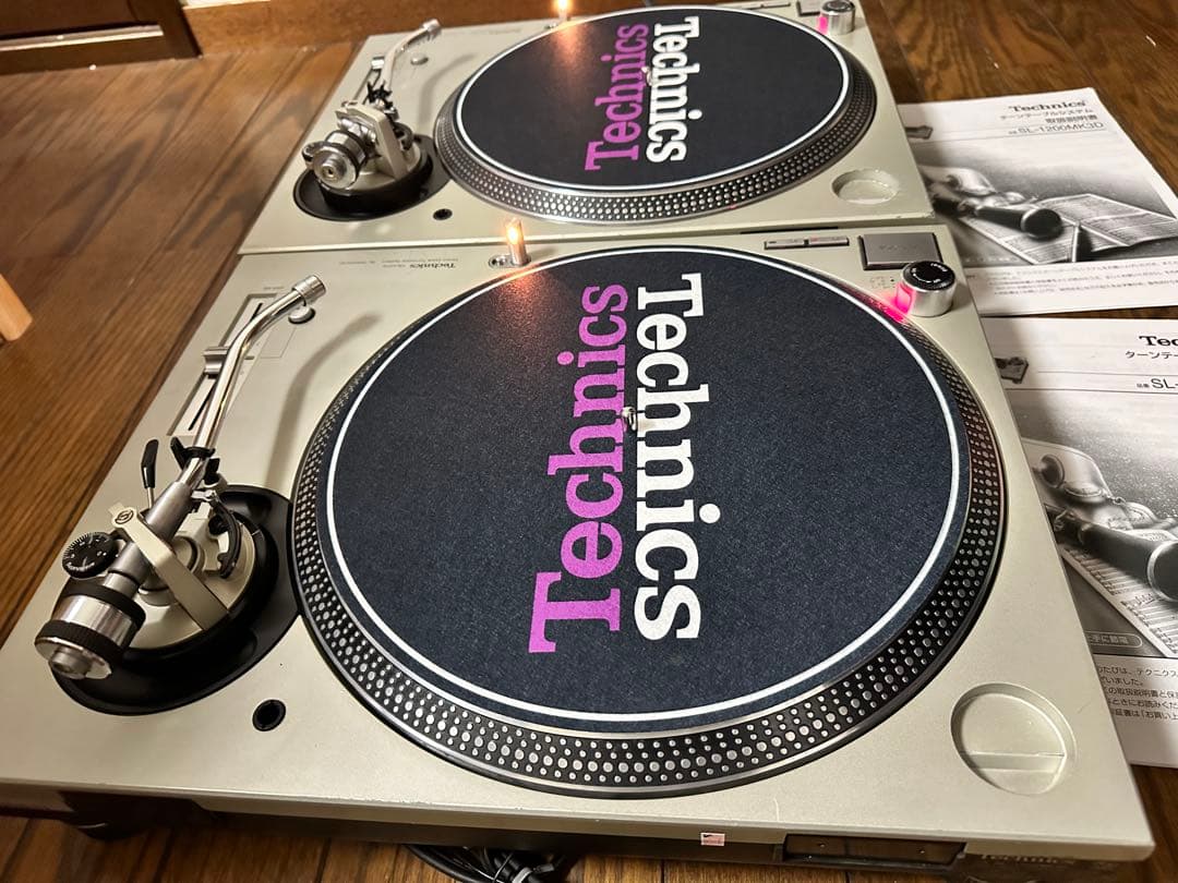 TECHNICS SL-1200MK3D ターンテーブル 2台