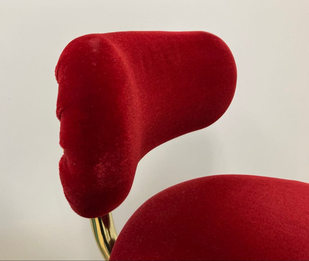 レトロゴージャスなカウンターチェア