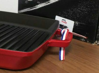 staub ストウブ ピュアグリル スクエア チェリー 28cm グリルパン