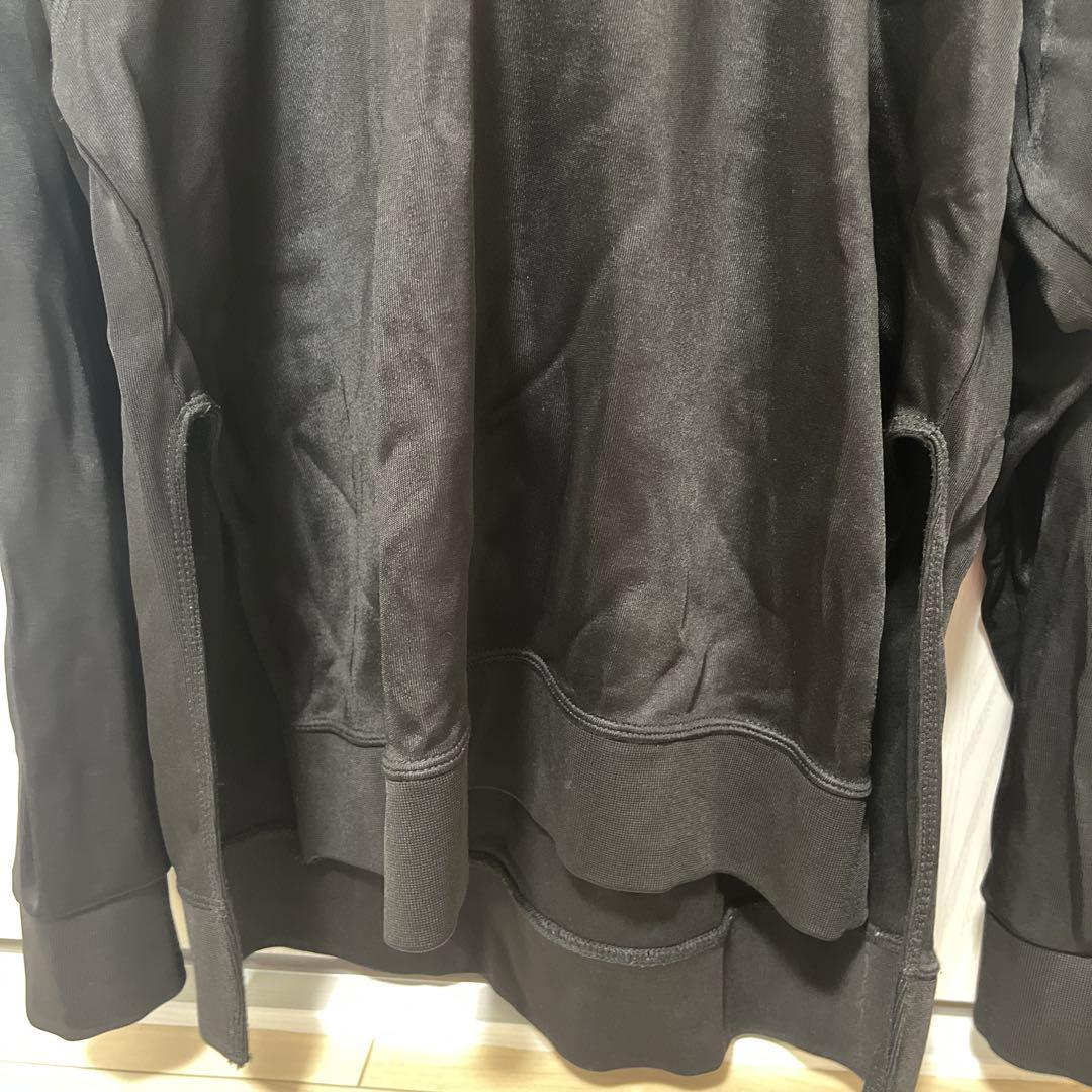 MM6 メゾンマルジェラ　オーバーサイズ　フーディ　トップス　16 キッズ　黒