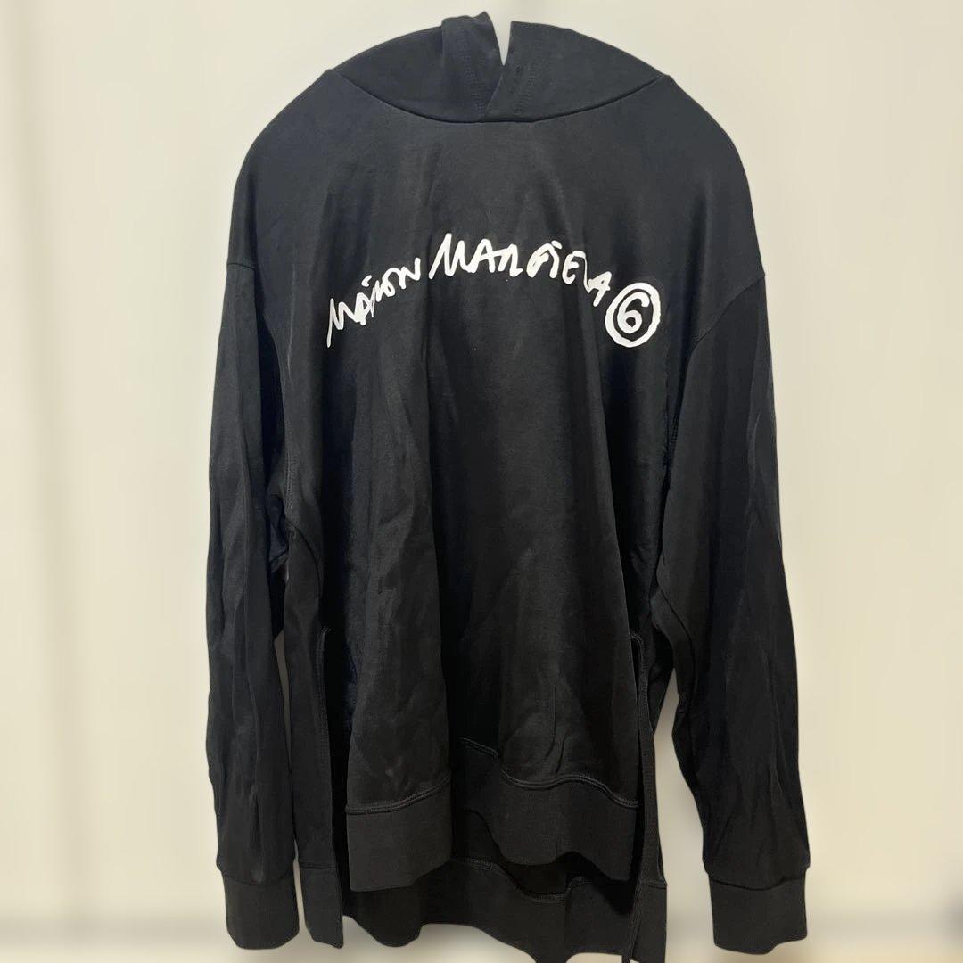 MM6 メゾンマルジェラ　オーバーサイズ　フーディ　トップス　16 キッズ　黒