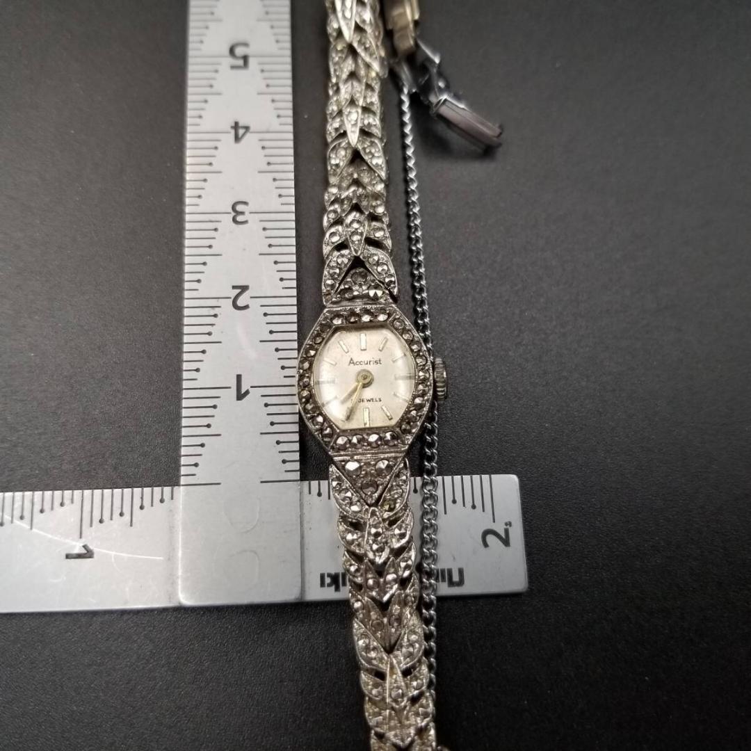 Accurist Watches 英国 ヴィンテージ 腕時計 アールデコ マーカ