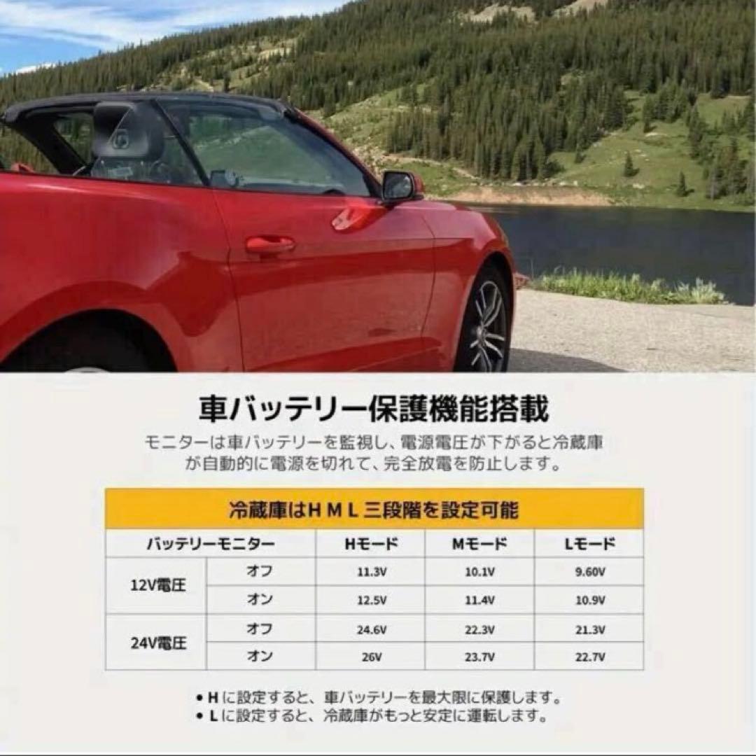 【新品】車載用9L 冷凍・冷蔵庫機能付　AC・DC電源両用