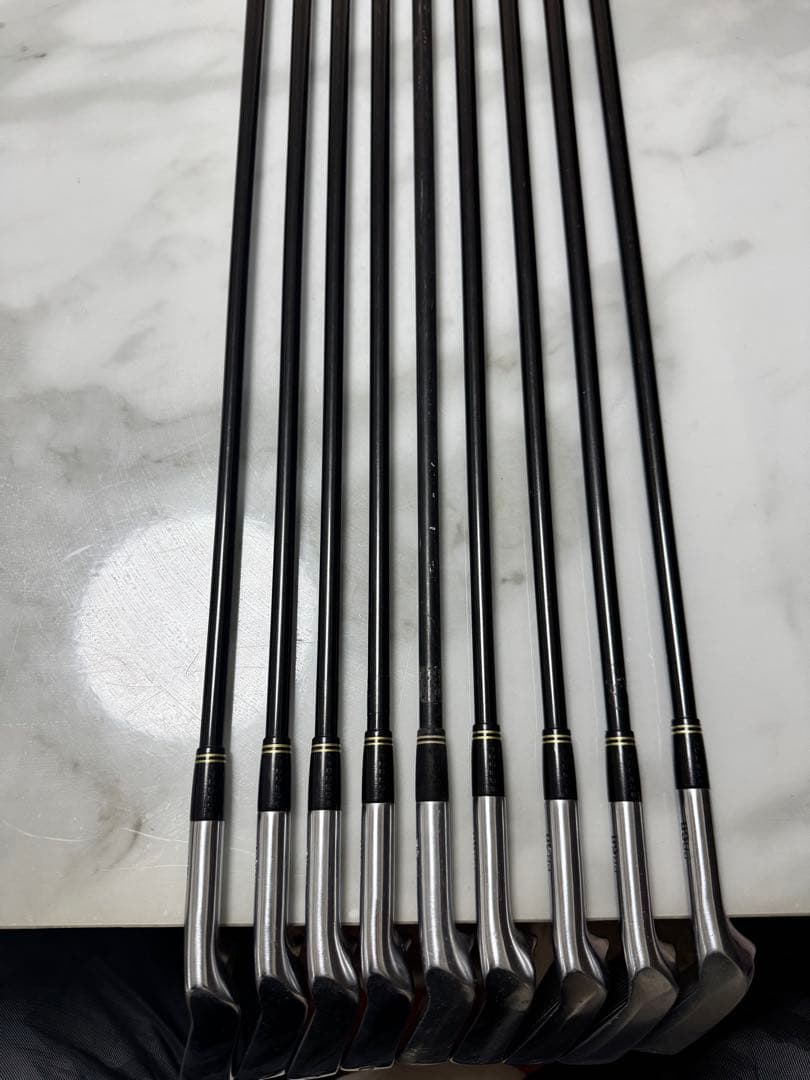 PRGR アイアンセット ステンレススチール カーボンシャフト
