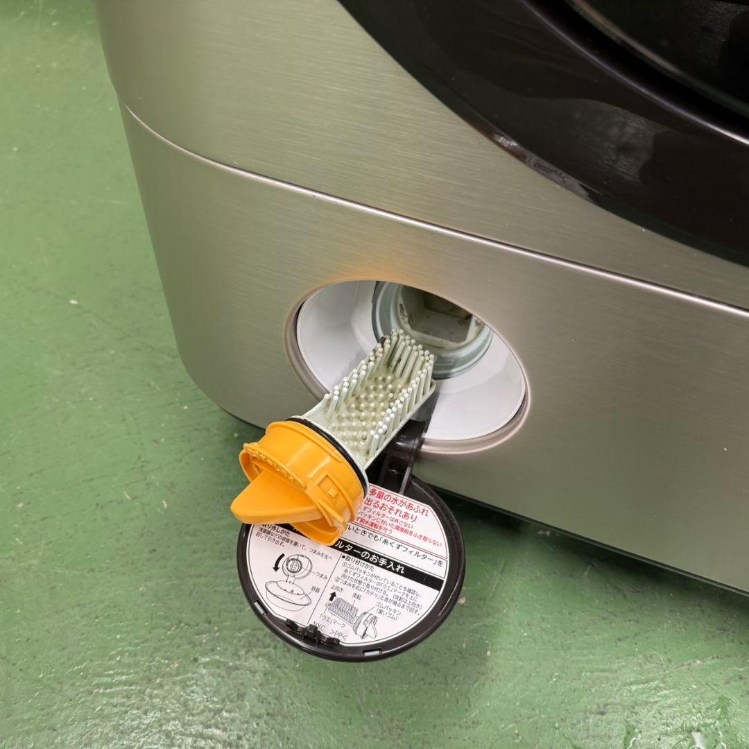 175送料設置無料★日立ドラム式洗濯機　乾燥機能付き　12㌔