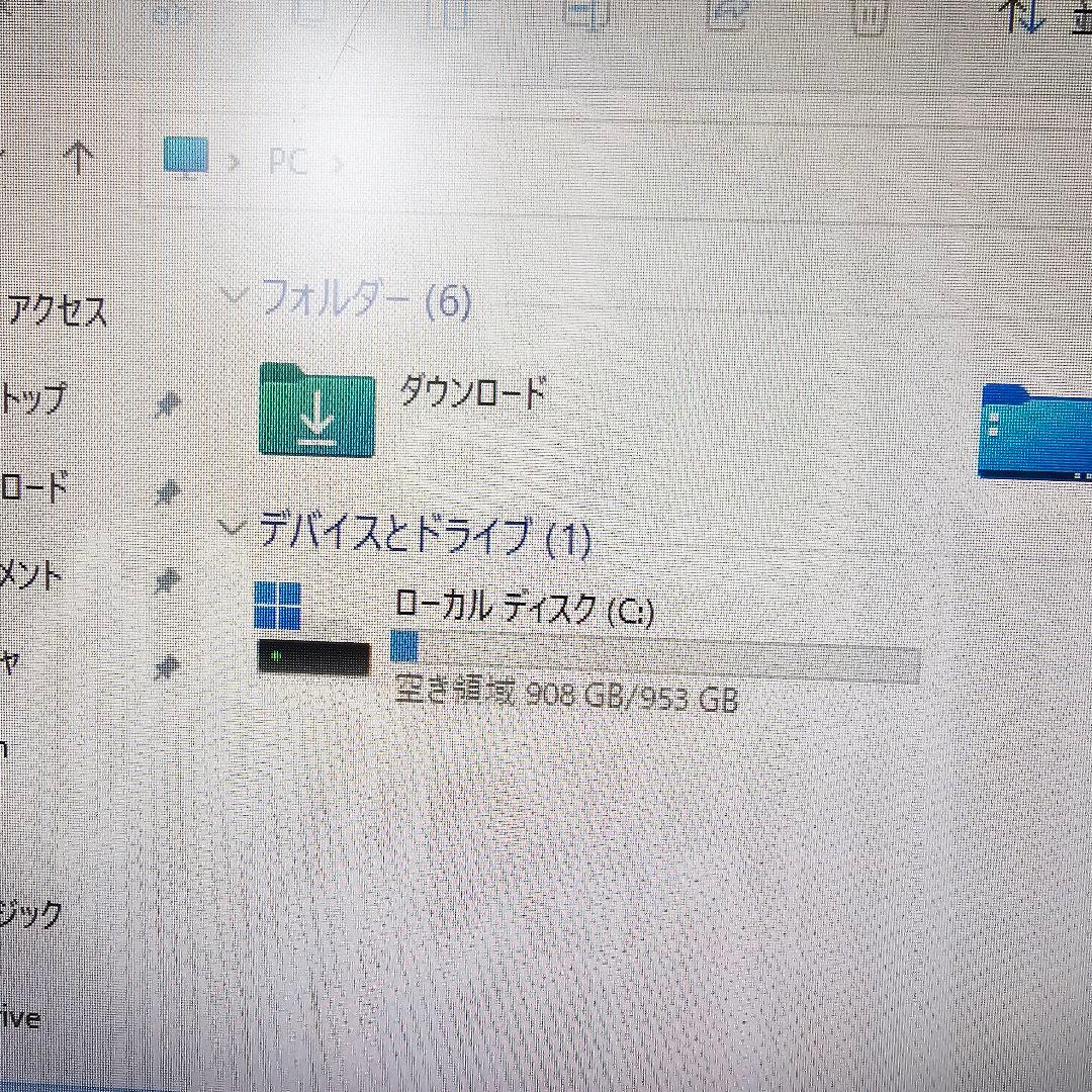 ASUS AIO ディスプレイ本体 シルバー