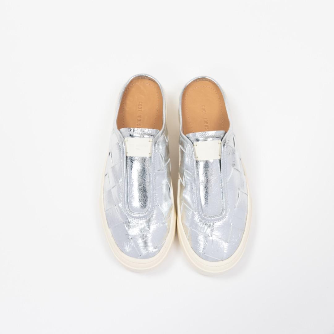 靴 FOOT INDUSTRY LEATHER MULES KNITTING