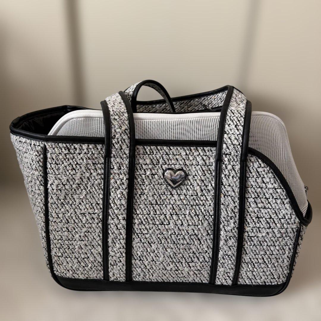 犬用キャリーバッグ　韓国　little comfo インナーメッシュ付き