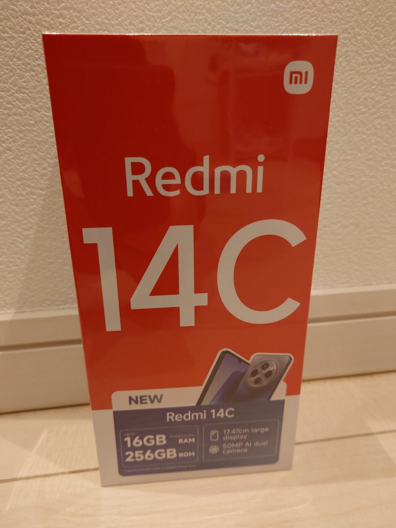 【新品未開封】Redmi 14C 16GB RAM 256GB ROM
