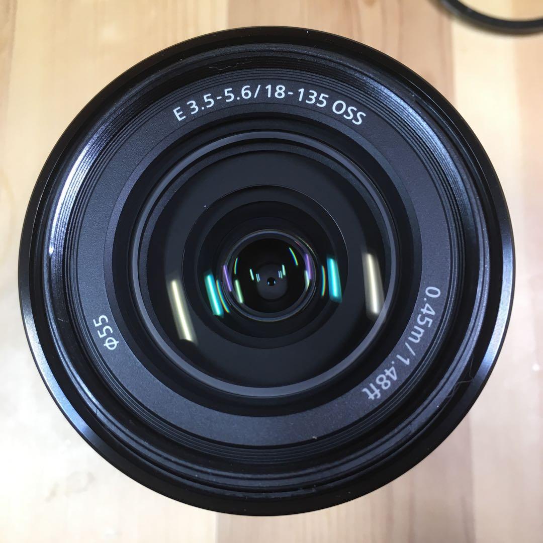 ソニーズームレンズ18-135 E3.5-5.6美品