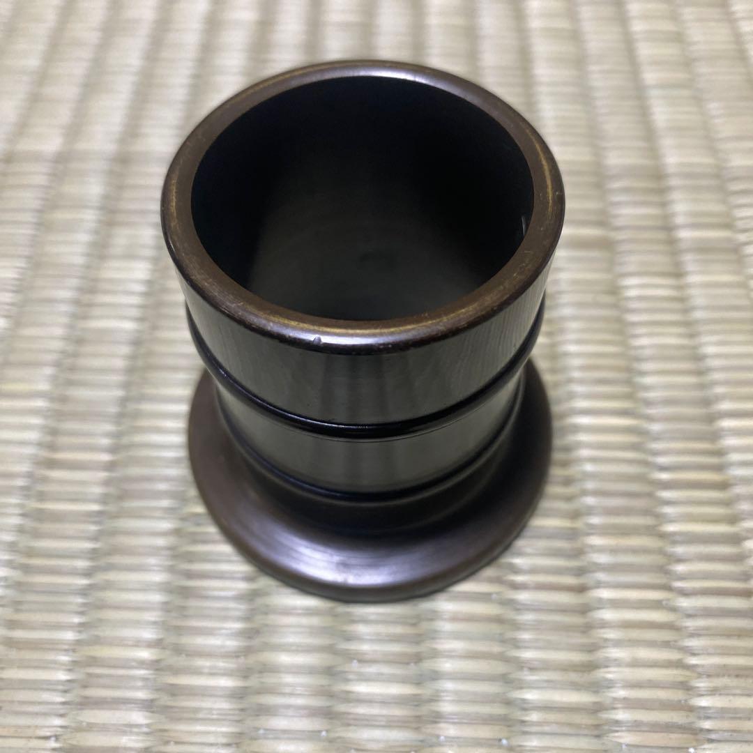 茶道具　唐銅　皆具