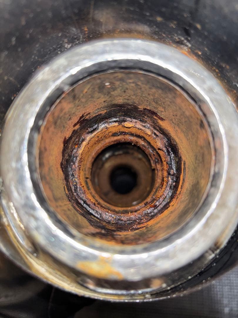 （希少）ハーレー ダイナ FXDL 純正オプション 2in1 マフラー ステー付