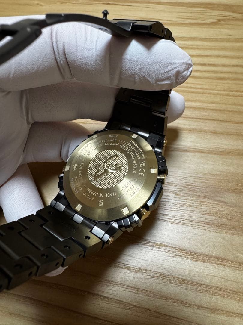 【試着のみ未使用品】G SHOCK MRG-B5000B-1JR