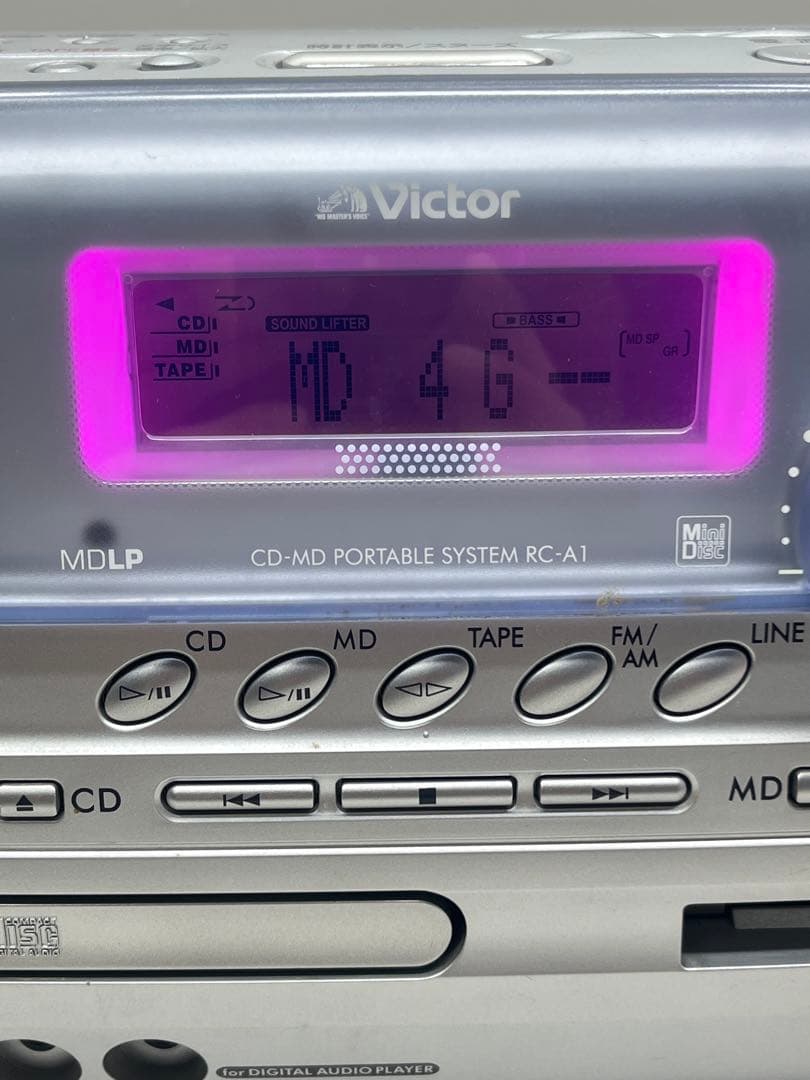 JVC RC-A1-S クラビア　ラジカセ